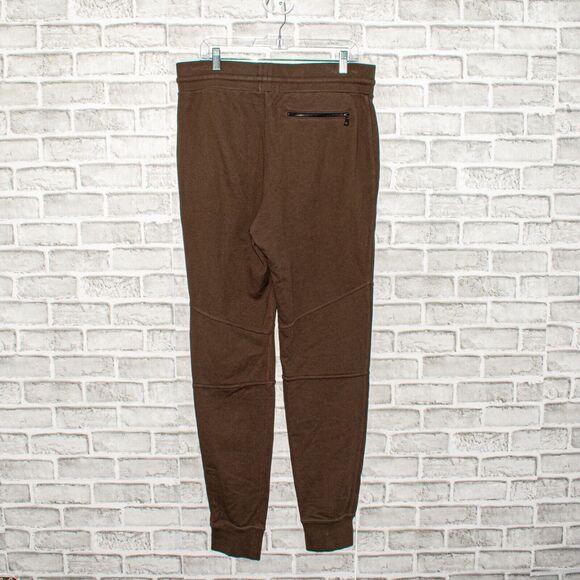 JOHN ELLIOTT Escobar Sweatpants terry Cotton Brown  Made in USA size 5 - Picture 3 of 9